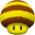 Mushroom - Bee Icon 32x32 png